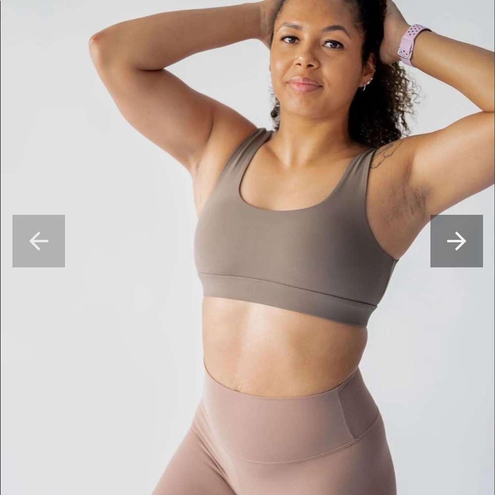Ptula Faith Sports Bra in cocoa